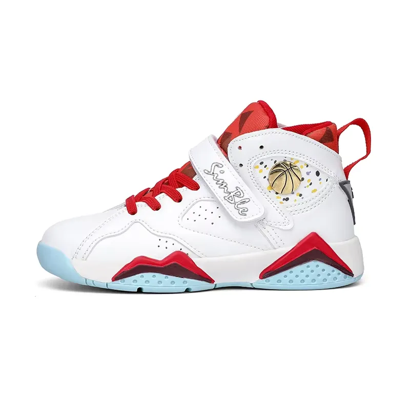 New Kids Outdoor Sports Basketball Shoes Boys Anti-slip Rubber Sole Casual Student Shoes for Children Zapatillas