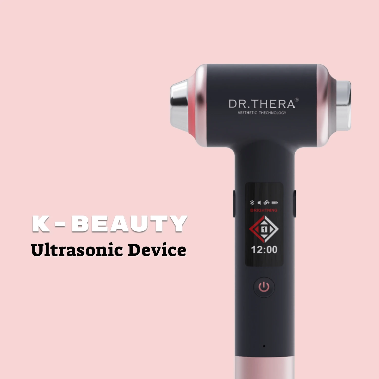 [Dr. Thera Duo] RF Ultrasonic Anti-Aging Skin Rejuvenation Machine Skin Tightening for Face Neck Firming Lifting UK Compatible