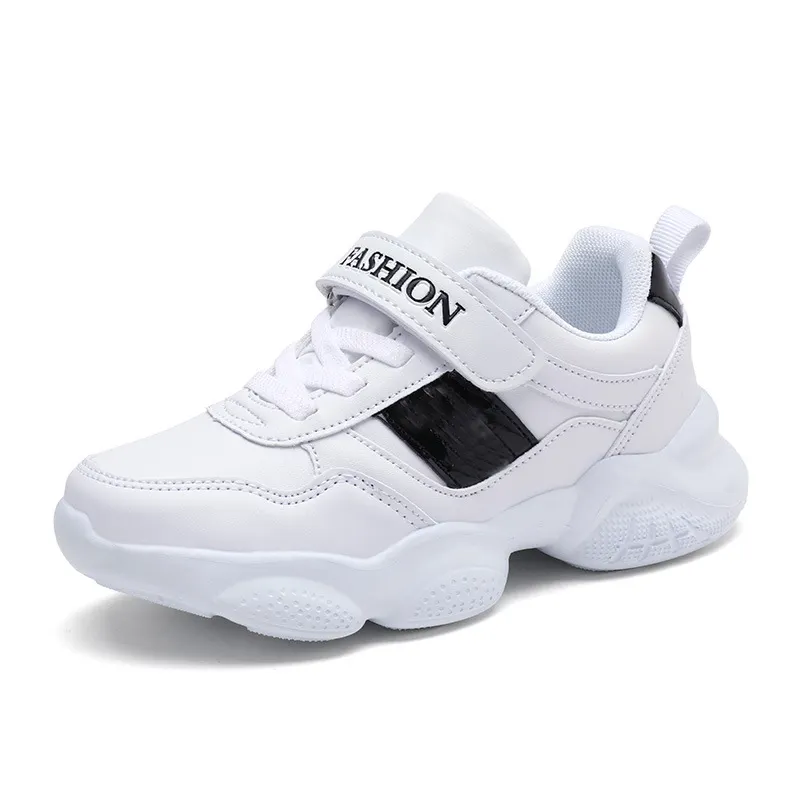 Children's Leather Upper Sport Sneakers Custom for Kids-Factory Direct