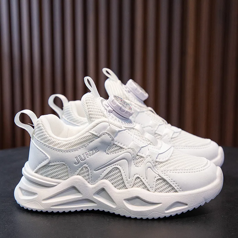 Hot Selling Best Quality Kids Sport Shoes for Girls Sneakers Students Breathable Mesh Children Shoes Boys Sneakers for Kids
