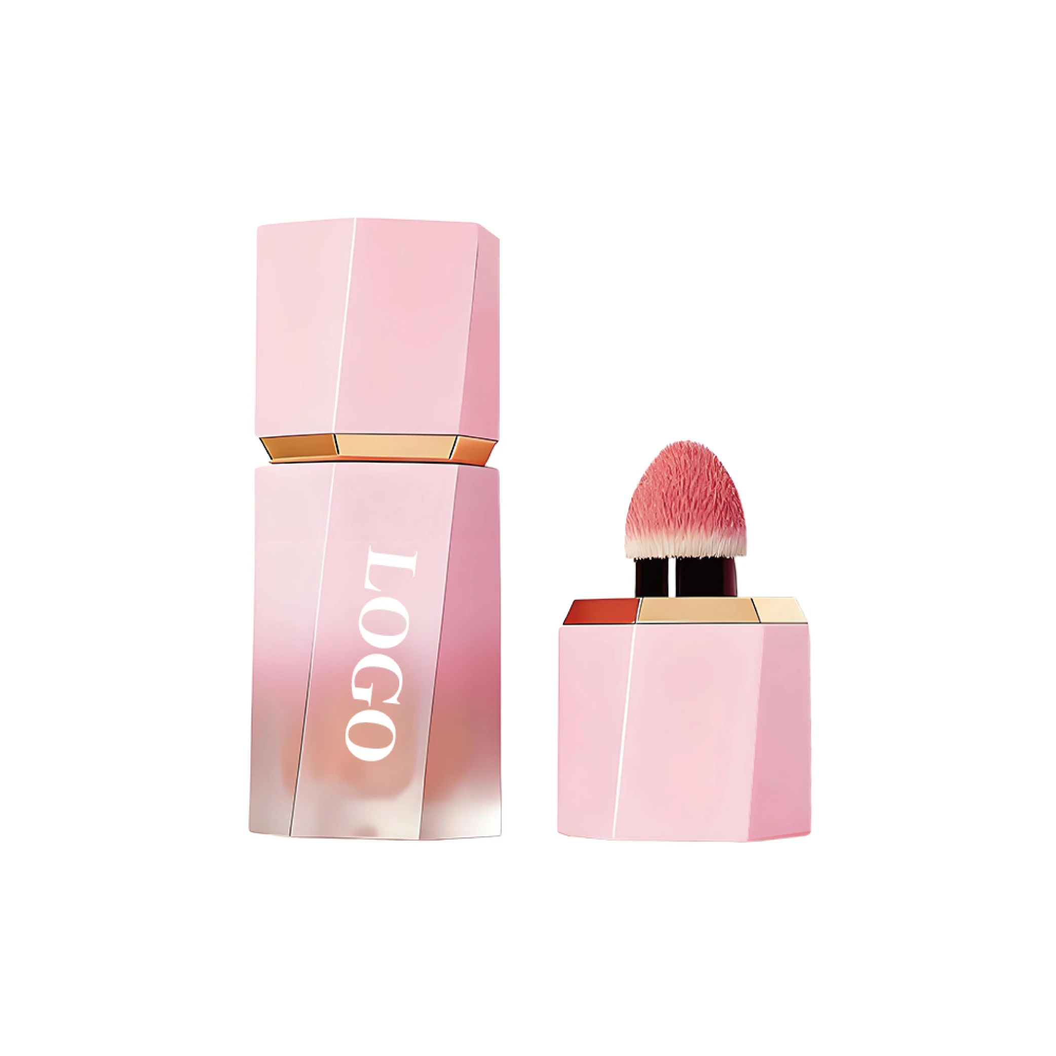 Wholesale Logo Free Multi Functional Cosmetics Makeup Moisturizing Matte Liquid Blush