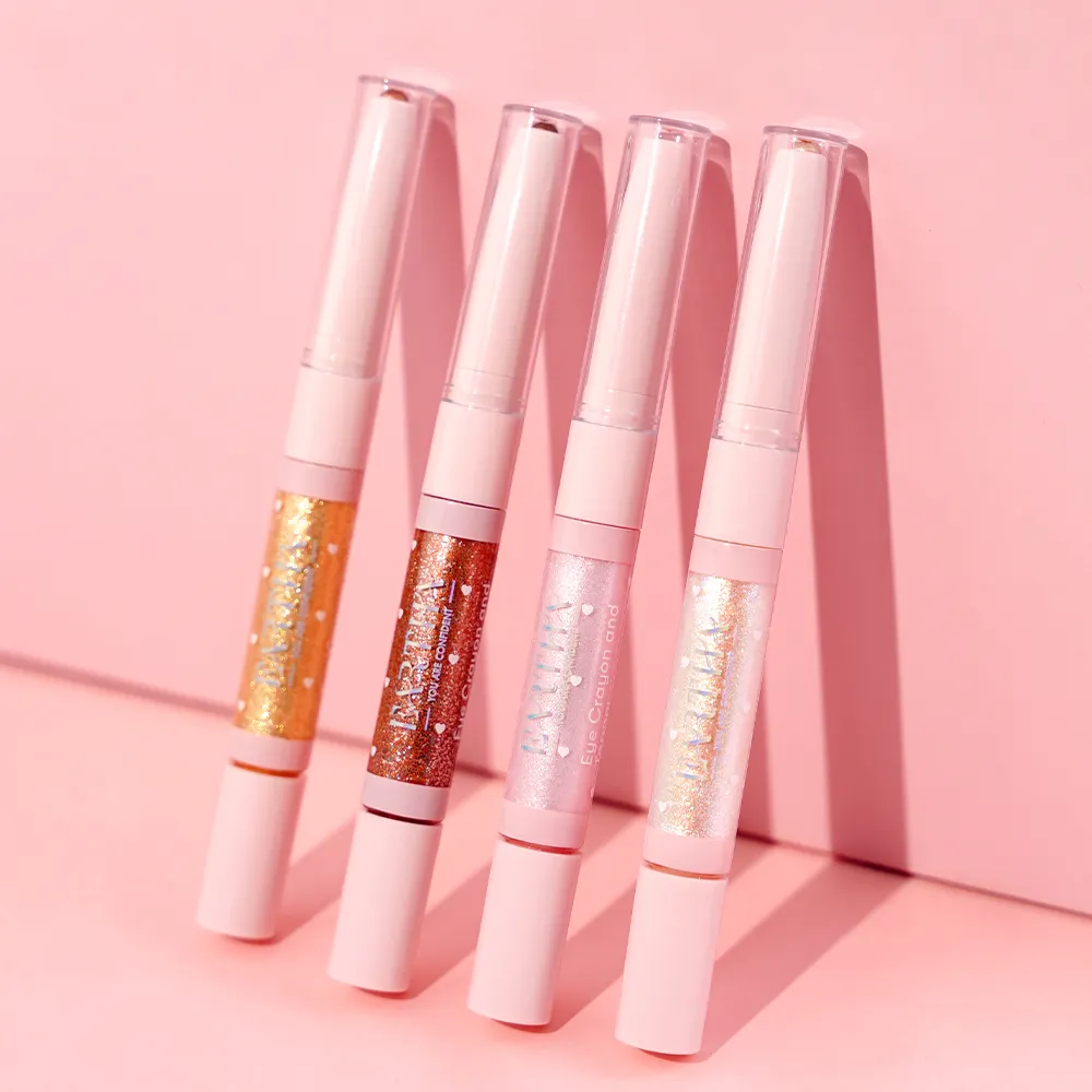 Hot Cosmetics Make up Eye Shadow Pencil Creamy Eyeshadow Pen Vegan Private Label Shimmer High Shine Eyeshadow Stick