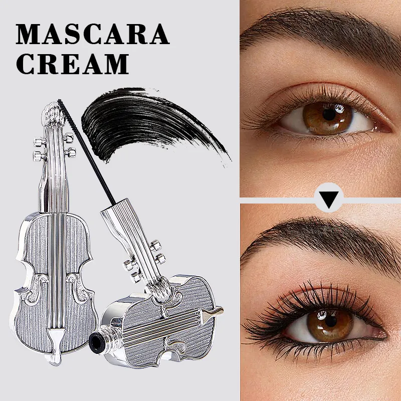 Wholesale Eyes Cosmetics Makeup Foundation Color Mascara Waterproof Cream Long-lasting Eye Black Mascara Private Label Long Lash