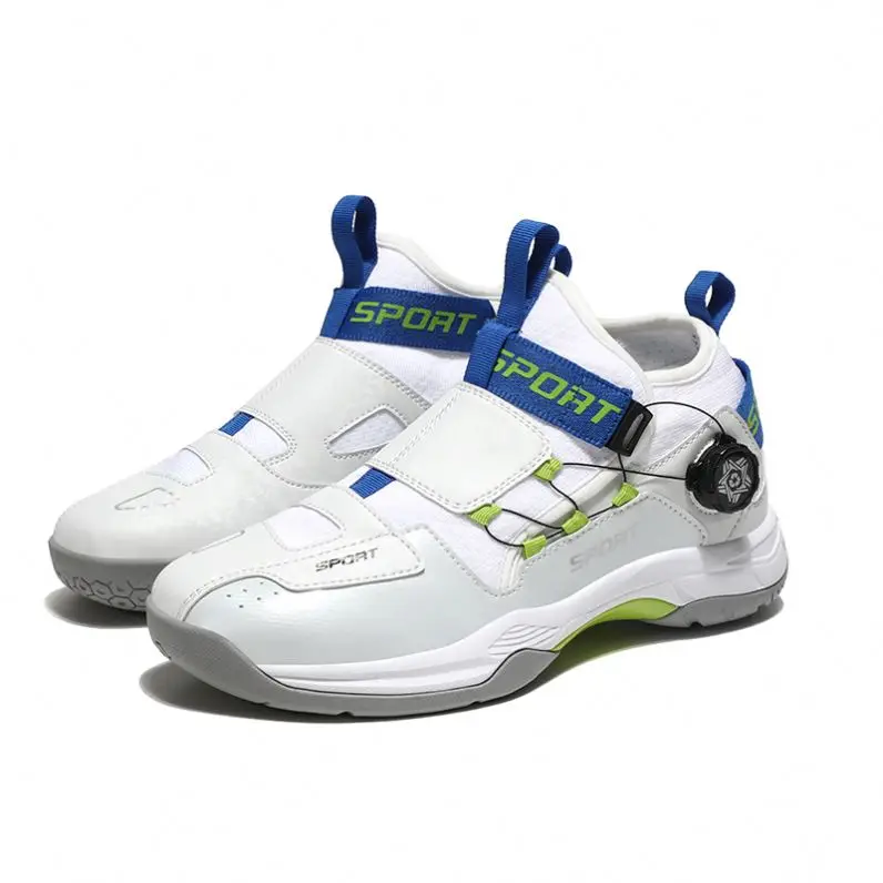 New Men and Women Professional Badminton Shoes Breathable Wear Lightweight Shock Absorption Training Tennis Shoes