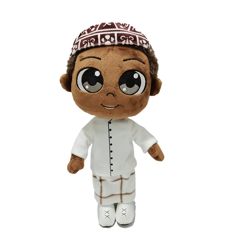 New Fashionable Cute Custom Plush Toys Soft Cotton Stand-Up Star Exotic Dolls for Girls PP Filling Material Corporate Production