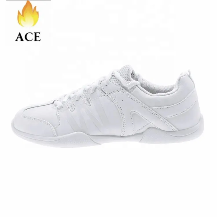 New Model Women Dance Shoes Sports White&black Cheer Leading Shoes Campus Aerobics Shoes Size 34-44 Cheer Dance