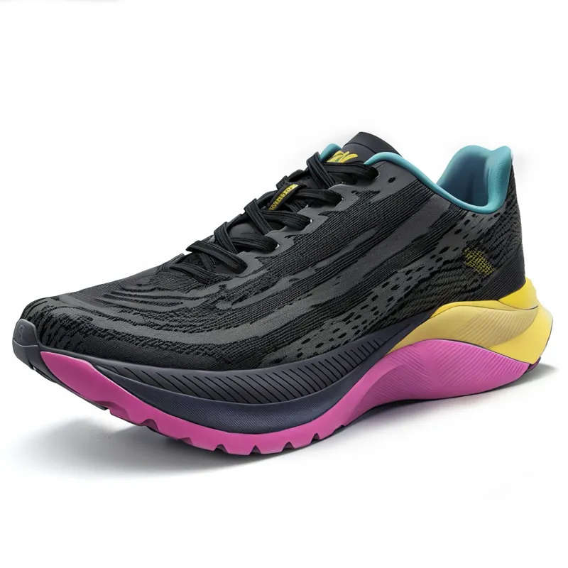 New Ultra-Light Breathable Sports Running Shoes with Thick Sole Fashionable Outdoor Casual Walking Style Shoes