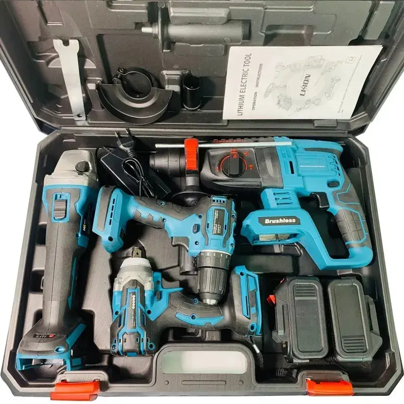 OEM/ODM Wholesale Products 21V Portable Cordless Drill Kit Hot Sale Customized Electric Wrenches Power Drill