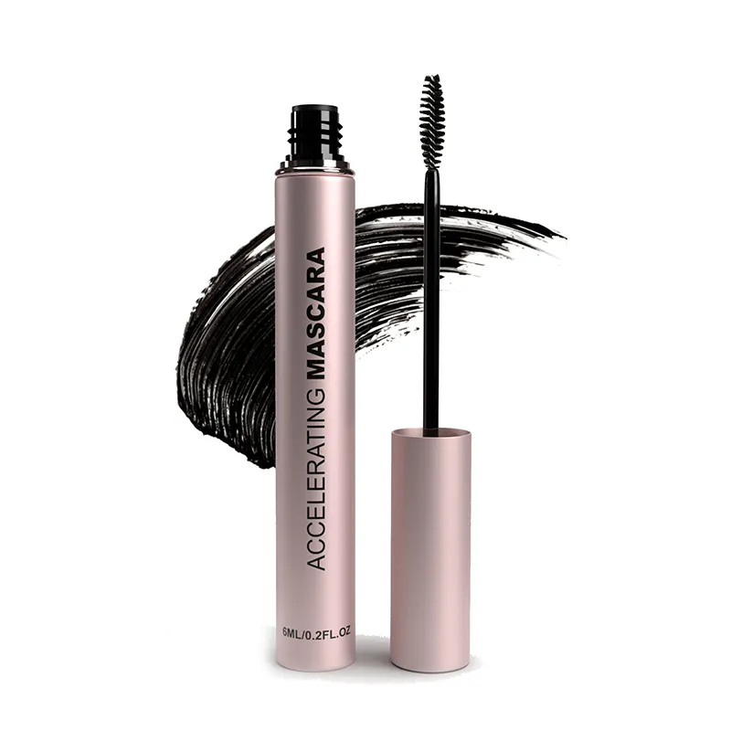 Natural Thickening Lengthening Cruelty Free Easy Remove Cosmetics Volumize Korean Silk Fibre Beauty Mascara With Lash Serum