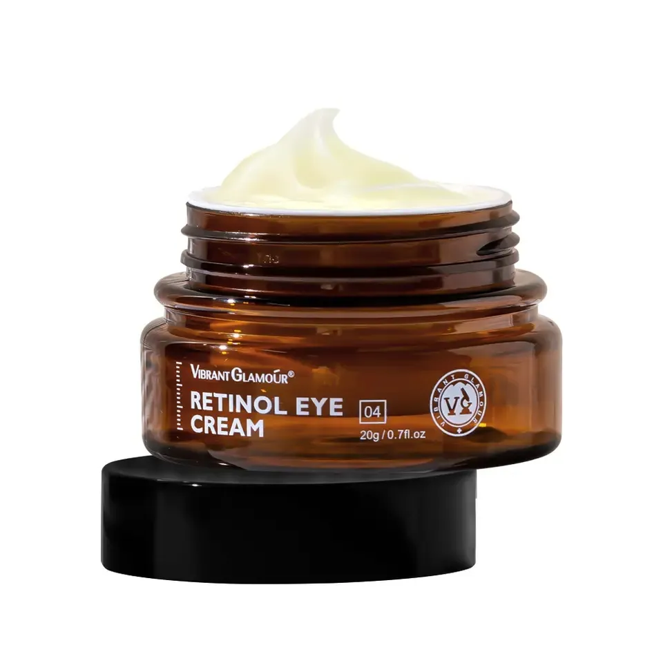 VIBRANT GLAMOUR Retinol Eye Cream Fade Fine Lines Remove Eye Bags Anti Wrinkle Anti Aging Firming Dark Circles Eye Cream