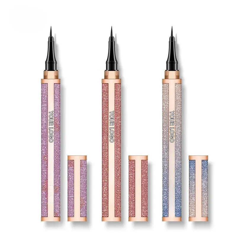 Factory Direct High Saturation Starry Eyeliner Waterproof and Sweatproof with Delicate Brush Stroke Long Lasting Eye Makeup
