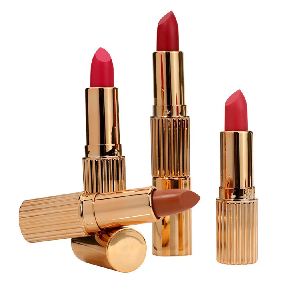 Lipsticks Customized Cosmetic OEM Vegan Wholesale Makeup Custom Lipstick 24 Colors Matte Lipstick Private Label