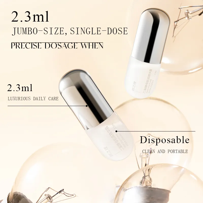 2025 New Portable Anti-Aging Hyaluronic Acid Face Serum Home Use Herbal Liquid Formula Anti-Wrinkle Features