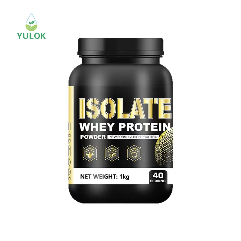 Hot Selling OEM High-Protein Whey Isolate Whey Protein Powder for Sports Fitness Adults