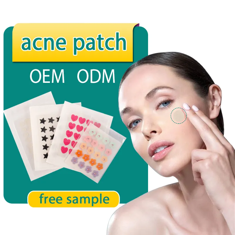 Skin Care Customizable Pimple Patches Star Shape Hydrocolloid Acne Patch for Covering Zits and Blemishes