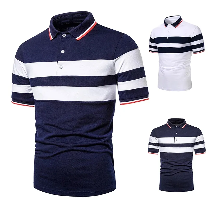 2023Fast Delivery Wholesale Sublimation T-Shirt Smart Casual Quick Dry Plus Size Breathable Men's T-Shirts Polo Shirt Wear