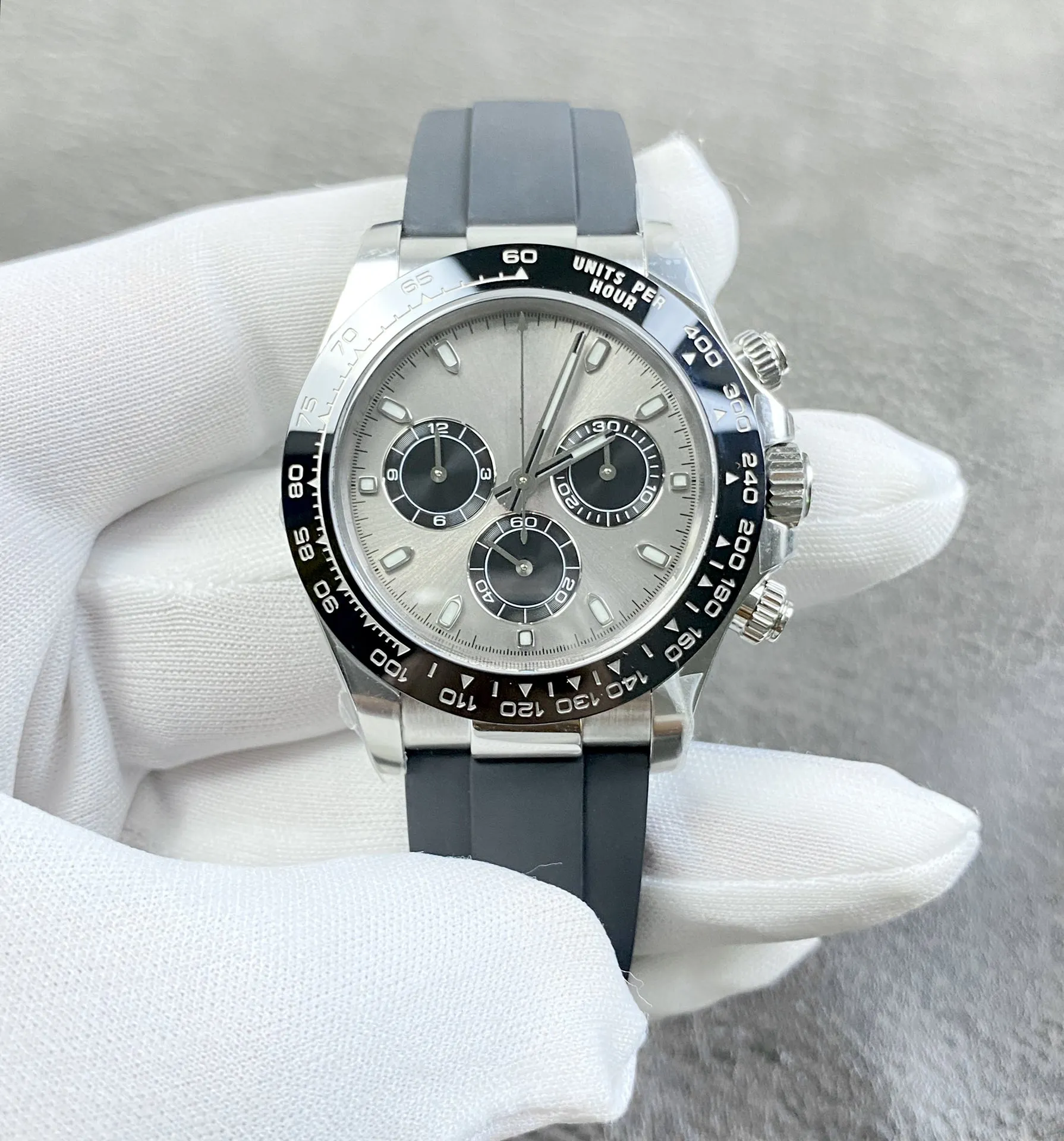 Top RO Level Custom Cheap High Quality Roles Mechanical Movement Stainless Steel Unisex Dive Watch 100BAR Waterproof Sapphire