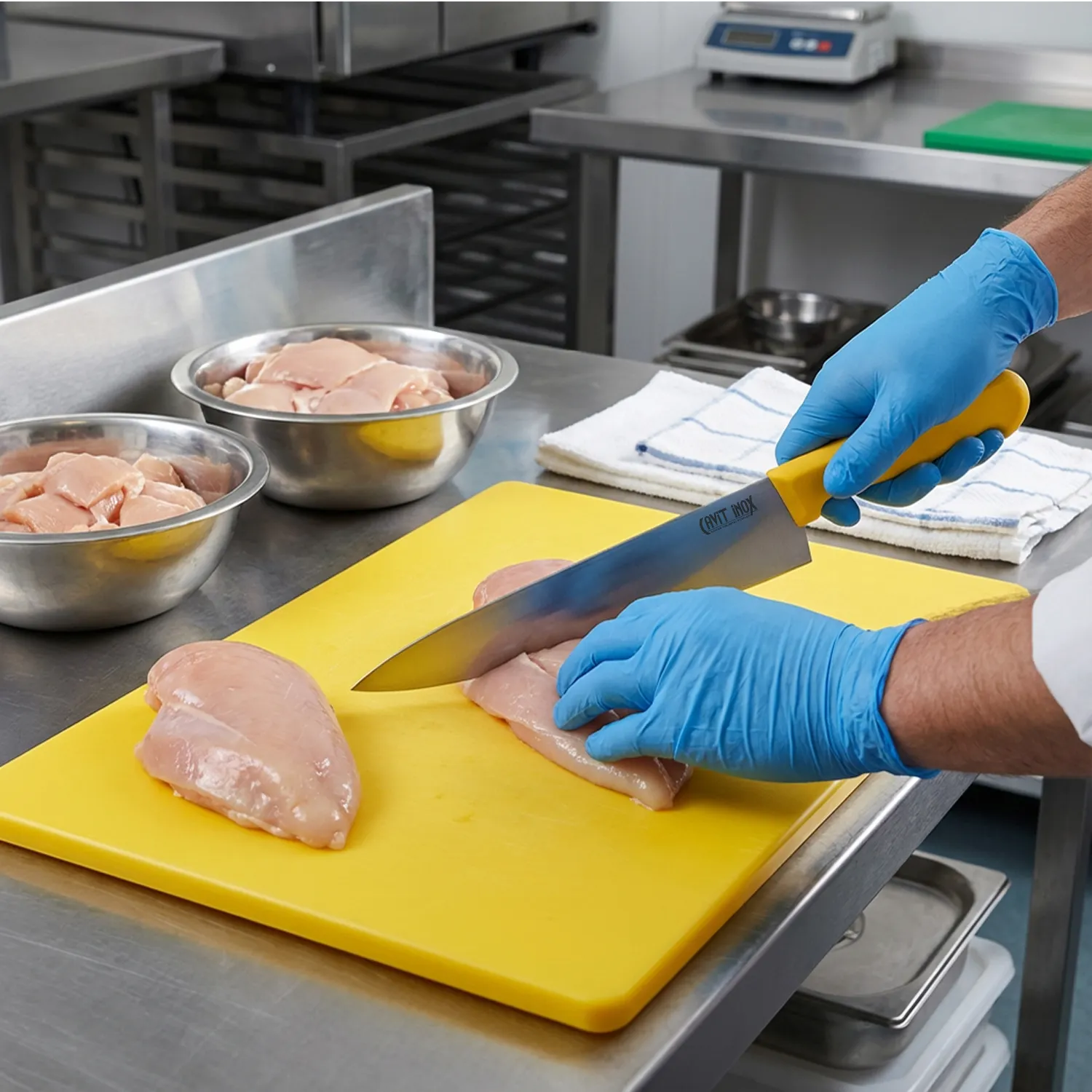 Chef Knife 10" Master Chef Knife 10" Yellow Color