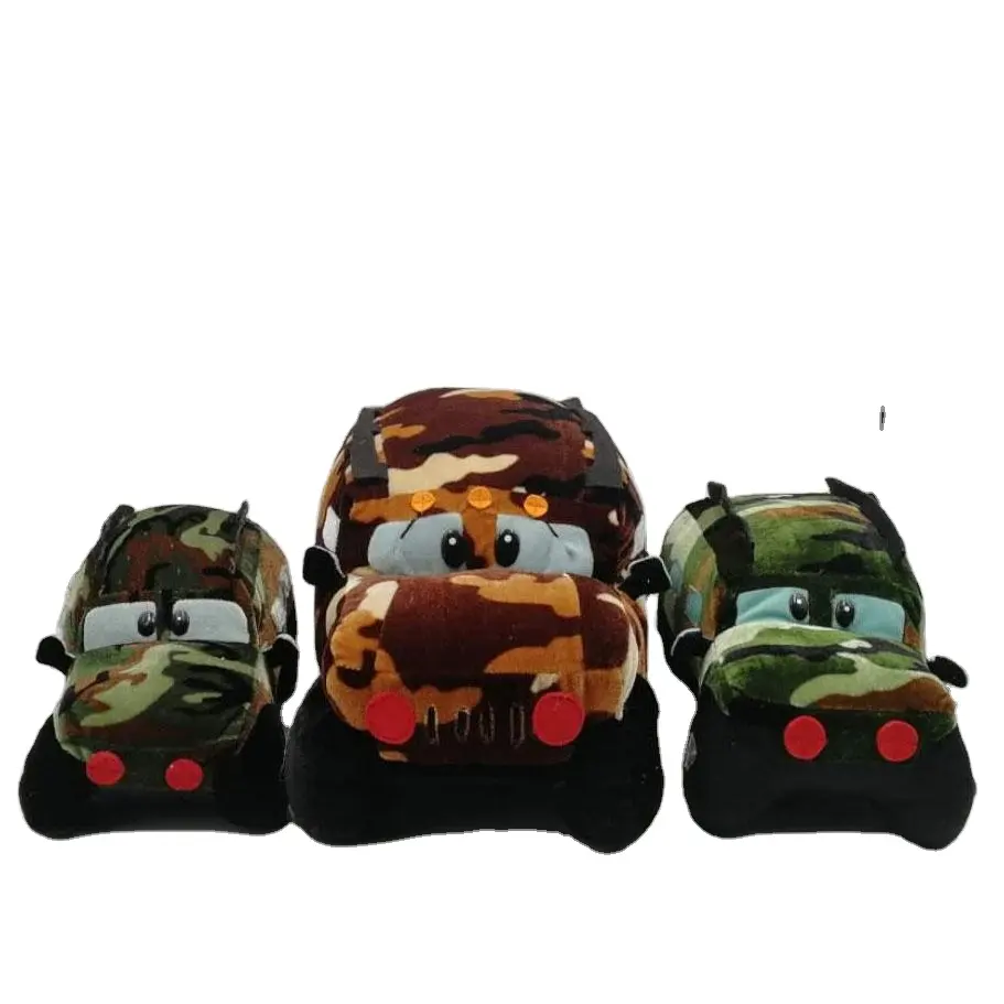 Wholesale Customized Children's Gifts Fashion High-quality Soft Plush Toys 11 "hot Selling SUV Camo Car