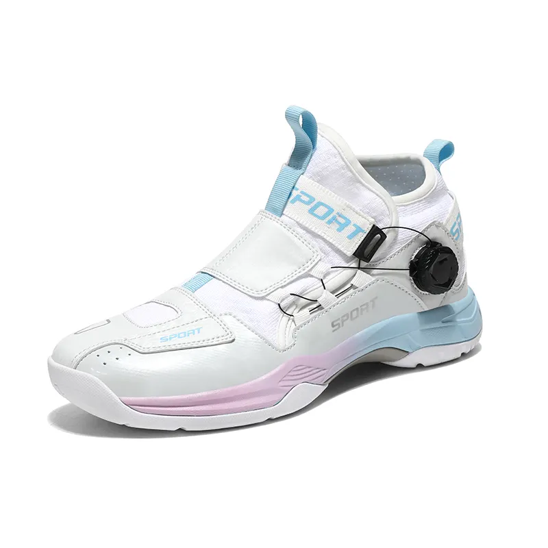 Hot Selling Trend Men and Women Can Wear Badminton Shoes Rubber Out-sole Table Tennis Shoes Comfortable Sports Shoes