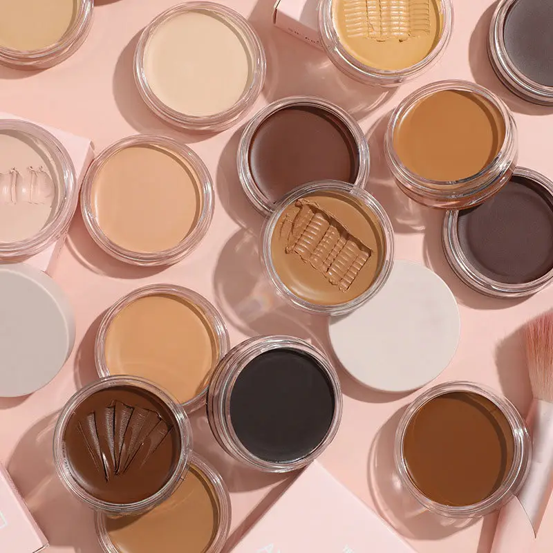 Brow Pomade Gel Naturally Long Lasting Waterproof,Delicate and Smooth Eye Brow Makeup Cosmetics