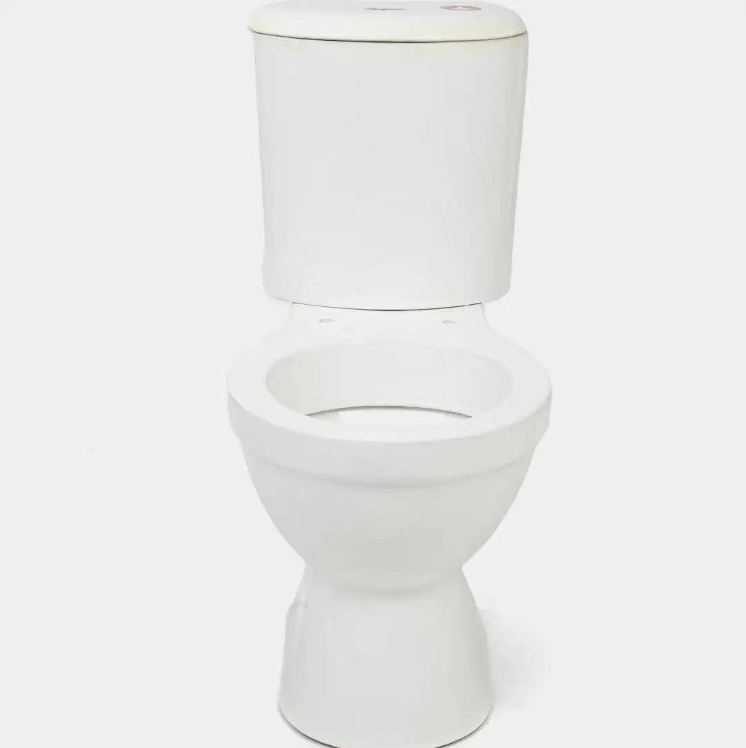 Premium Ceramic Toilet Water Tank Modern Design Strong Flush WC Bowl OEM Sanitary Ware Villas School Home Remote Included