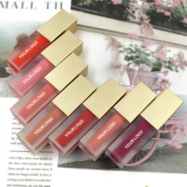 New Arrival Facial Cosmetic Pigmented Blusher Waterproof Long Lasting Vegan Matte Cheek Tint Liquid Blush