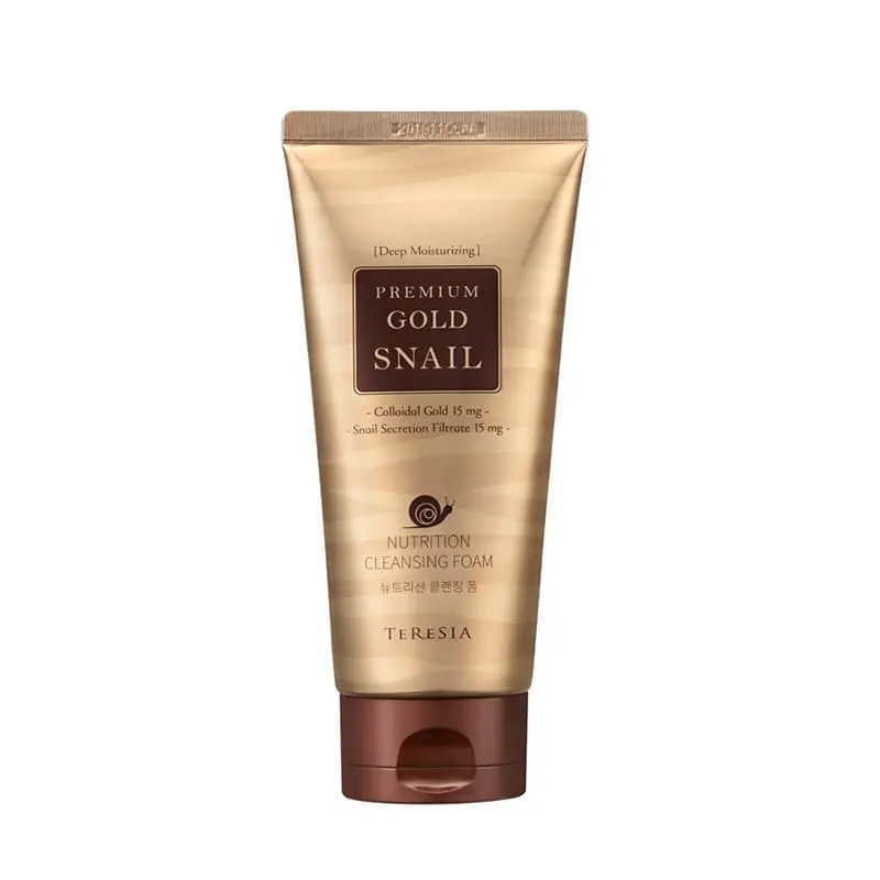 Premium Gold Cleansing Foam Nourishing Moisturizing Benefits for Deep Cleansing Skin Repair Care for Women All Skin
