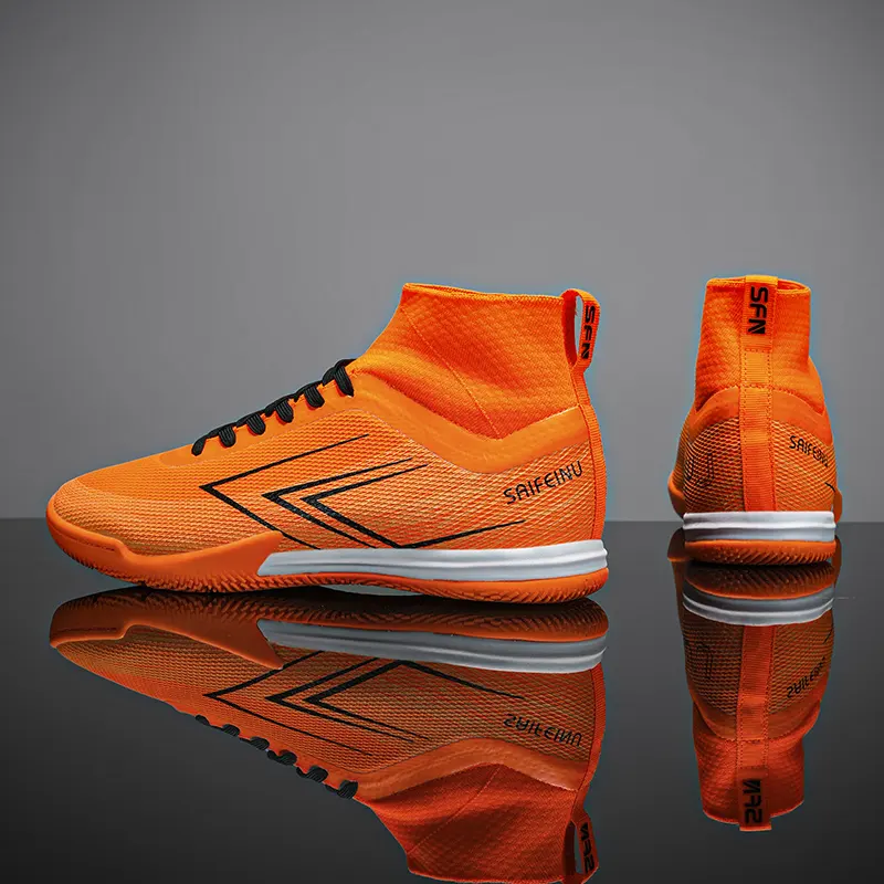 2025 High Quality Anti-Slip Soccer Cleat Boots Fashion Design for Kids' Sport Professional Club Chaussure De Cheap Sport Shoes