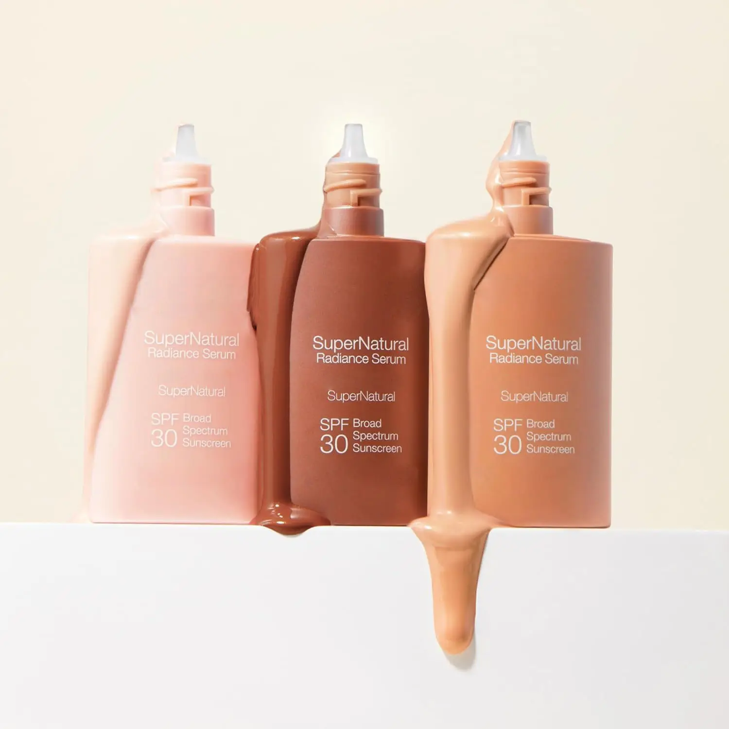 Private Label OEM Non Nano Zinc Oxide Mineral Sunscreen SPF 30 Radiance Glow Serum Tinted Moisturizer Sunblock Cream