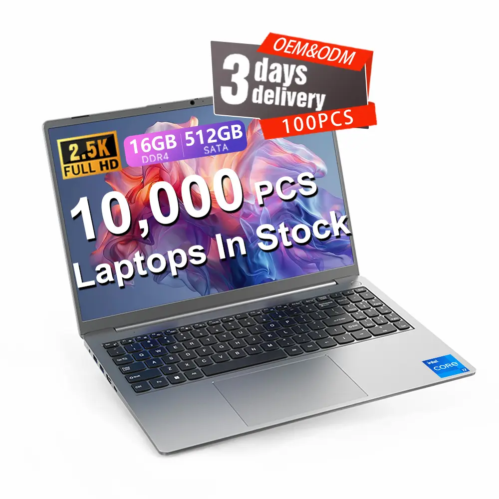 High Quality Manufacturer Laptop Computer Laptop 1 Inch Computadora Portatil Notebook Laptop Computer Windows11 Pro Computer