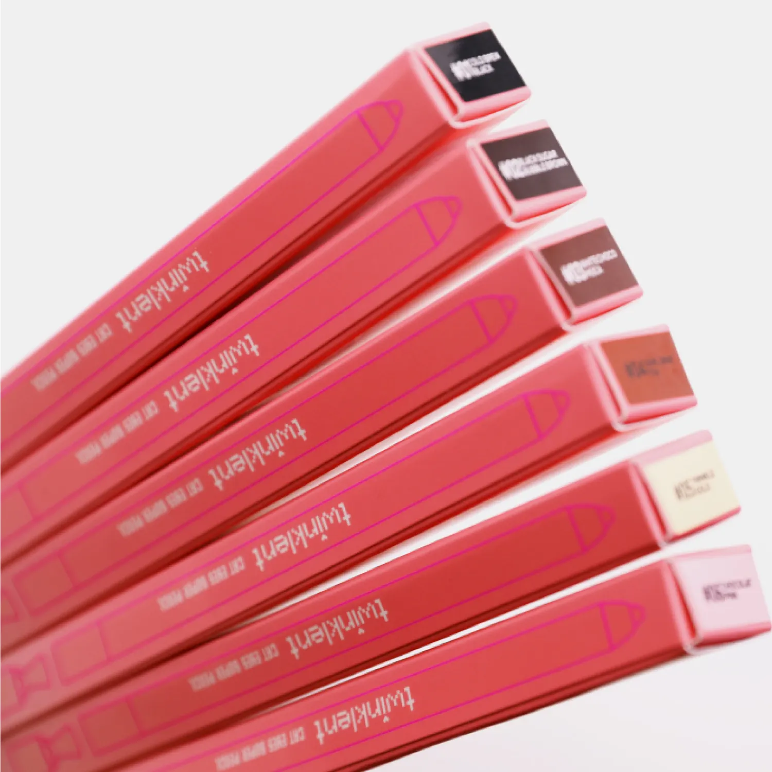 [TWINKLENT] Cat Eyes Super Pencil Waterproof Eyeliner Long Lasting Eye Makeup Gel Texture Easy Drawing Korean Cosmetics