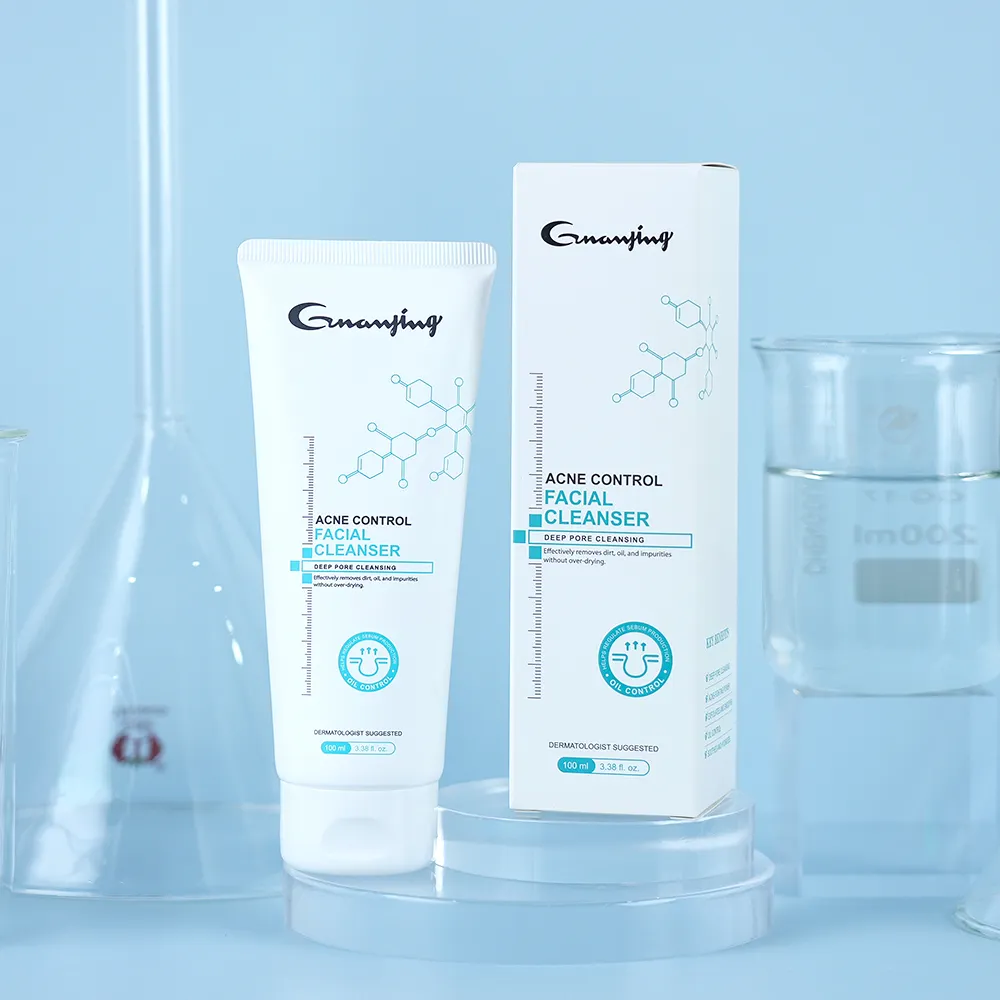 Organic Salicylic Acid Face Wash Pore Cleaning Moisturizing Skin Oil Control Clean clear Acnes Face Wash for Oily Skin