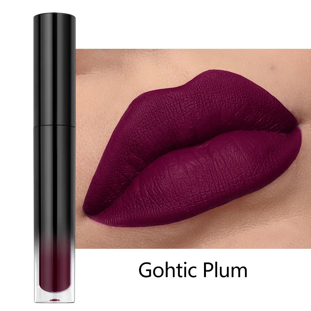 High Pigment Non-stick Liquid Lipstick Glossy Lipstick with Long-lasting Feature for Lip Makeup Custom ODM Private Label