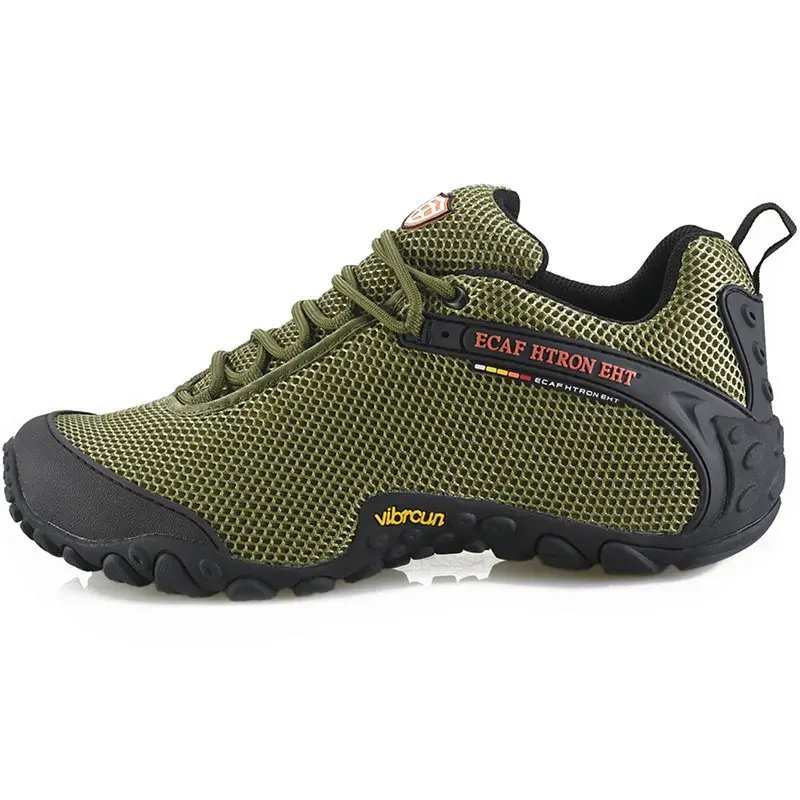 Outdoor Spring and Autumn Mesh Breathable Sports Shoes Non-slip Hiking Shoes