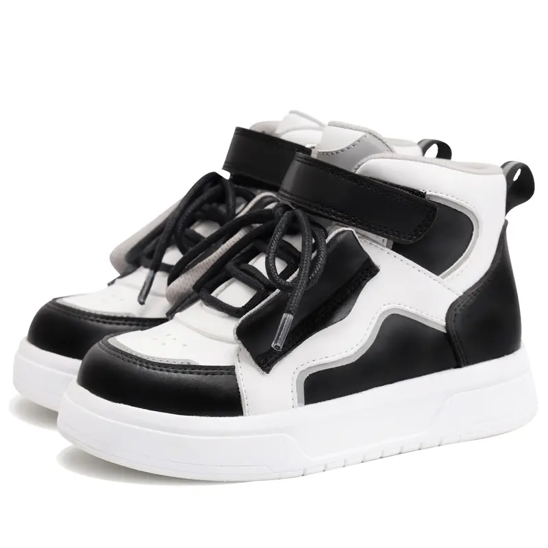 Princepard New Arrival Orthopedic Kids Shoes High Ankle Sport Shoes for Boys and Girls Club Foot Orthopedic Children Shoes