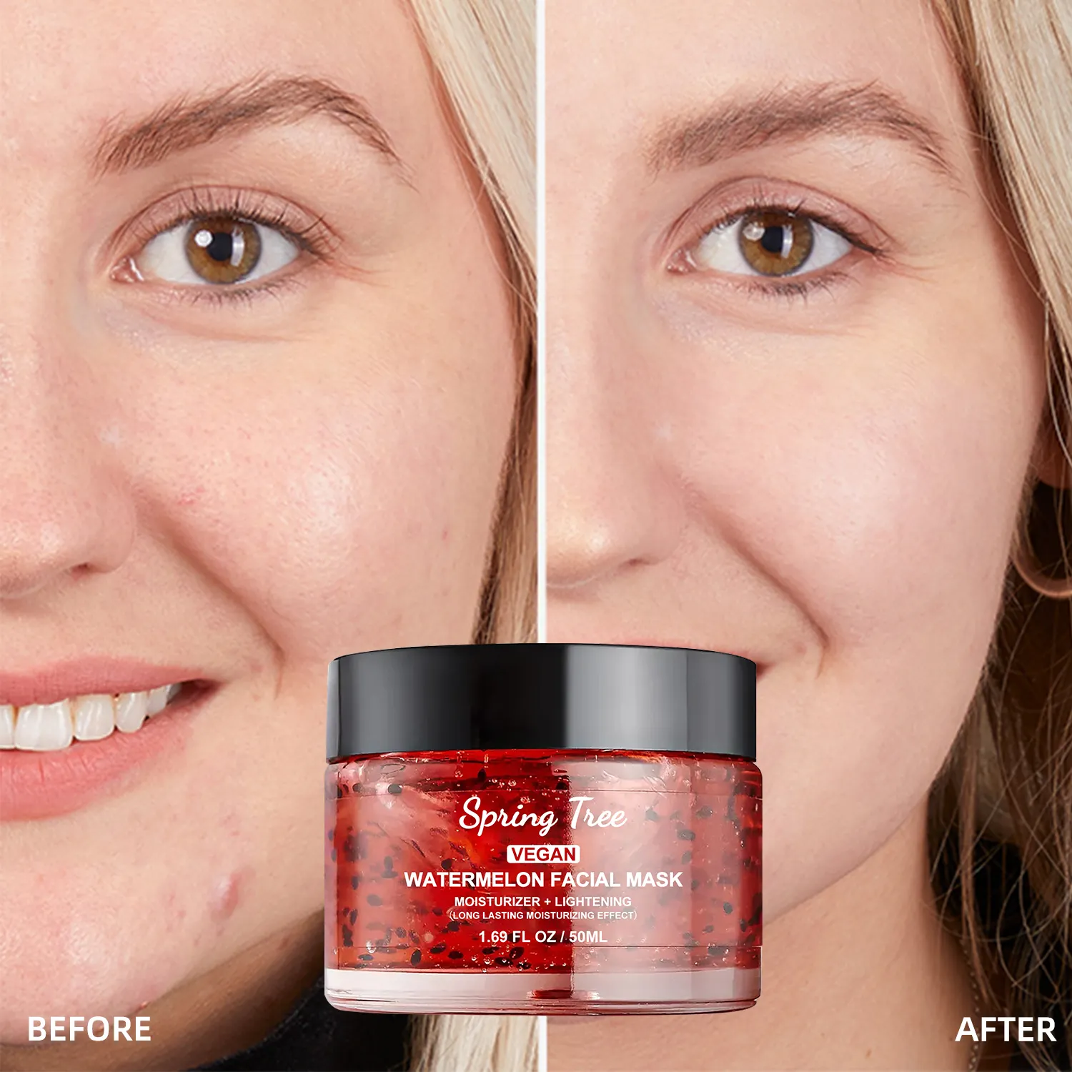 Korean Cosmetic Anti-Aing Whitening Moisturizing Fruit Beauty Face Mask Korean Skin Care Organic Facial Jelly