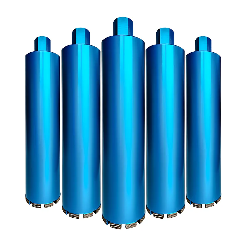 China Factory Wholesale Supply Construction Tools Wet Dry Diamond Core Drill Bit for Concrete and Reinforced Concrete
