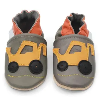 Soft Leather Toddler Sport Shoes for Boys and Girls Non-Slip with Fun Animal Designs for Ages 0-6 Months and 4-5 Years