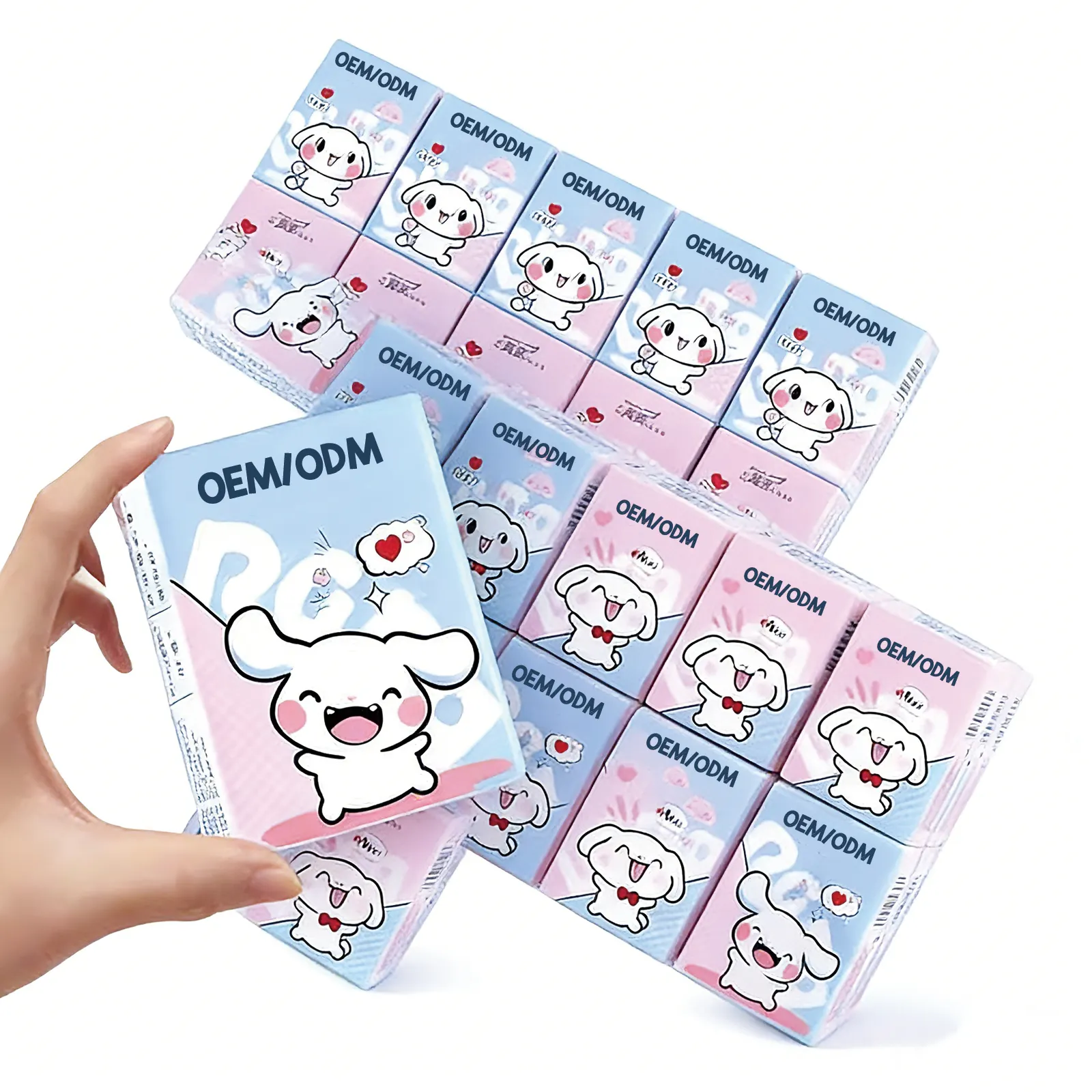 Portable Eco-friendly Pocket Facial Tissue Premium Soft Virgin Wood Pulp 2/3/4ply Compact Pack Hotel Office Travel Use Wholesale