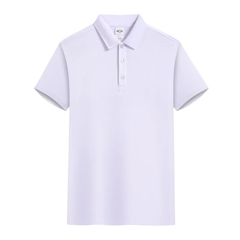 Low Price Quality Men's Cotton Polo Shirt Custom Logo Work Clothes Golf Polo Shirt