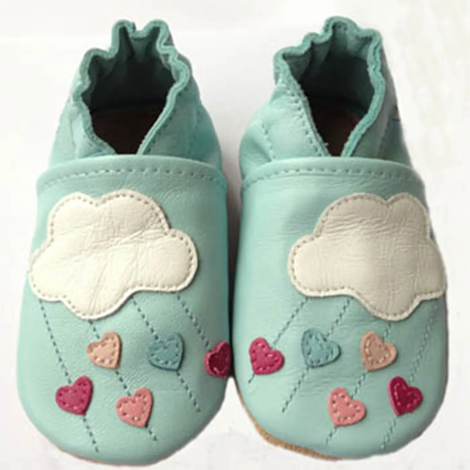 Ladybird Pink Red Soft-Soled Leather Shoes for Baby & Toddler Genuine Leather Lining New First Shoes kids sports shoes