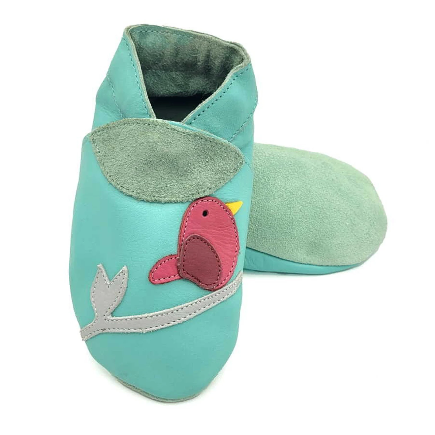 Custom Baby Genuine Leather Soft Sole Shoes for Boys Girls Infant Crawling Toddler Moccasins Anti-slip Newborn Custom Brand Name