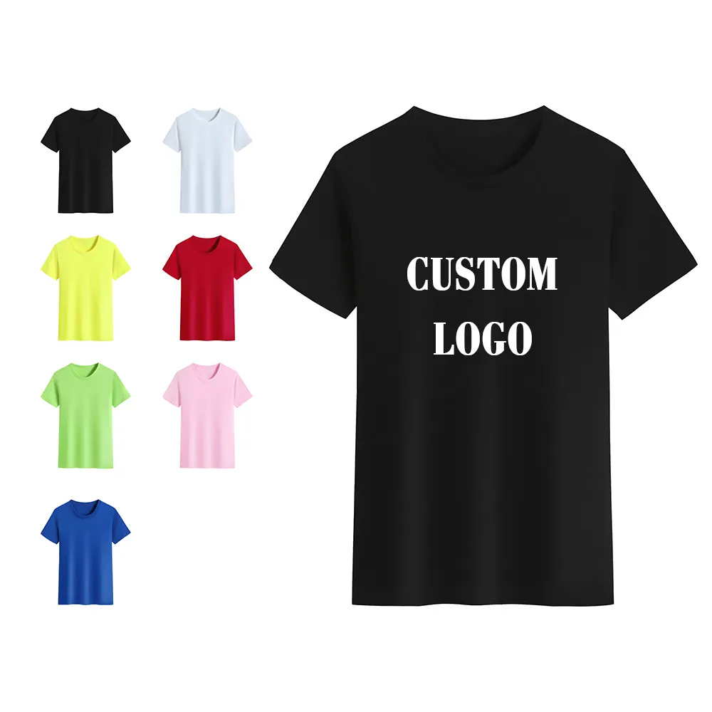 High Quality 100% Cotton Heavyweight Luxury T-shirt Unisex Custom Print Logo Blank T Shirt Oversize Men's T-shirt