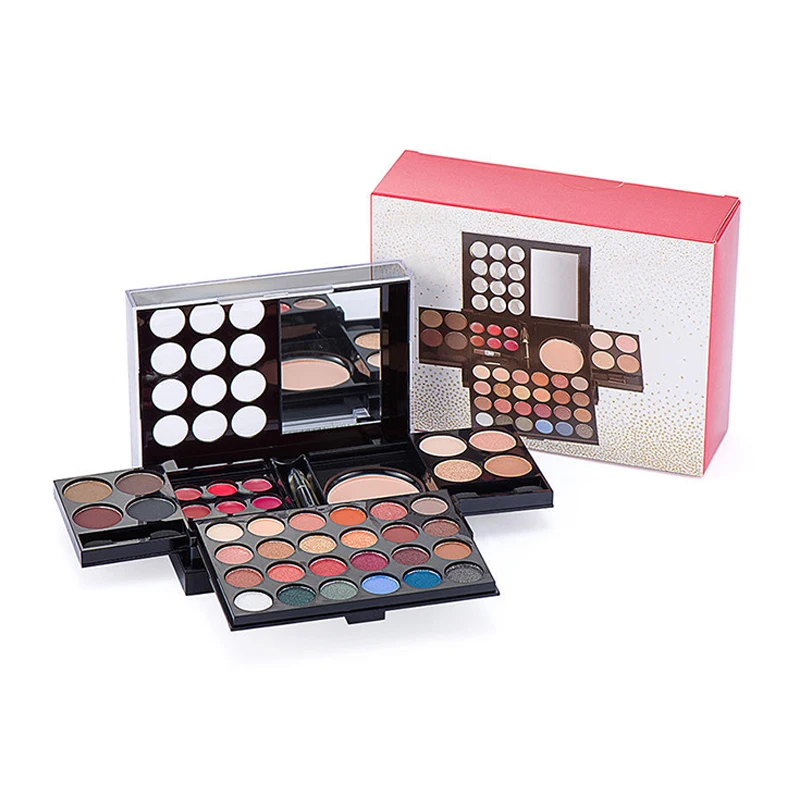 ZH3114 Professional Vegan Organic Eco-Friendly Water Resistant 39-Color Eyeshadow Makeup Set