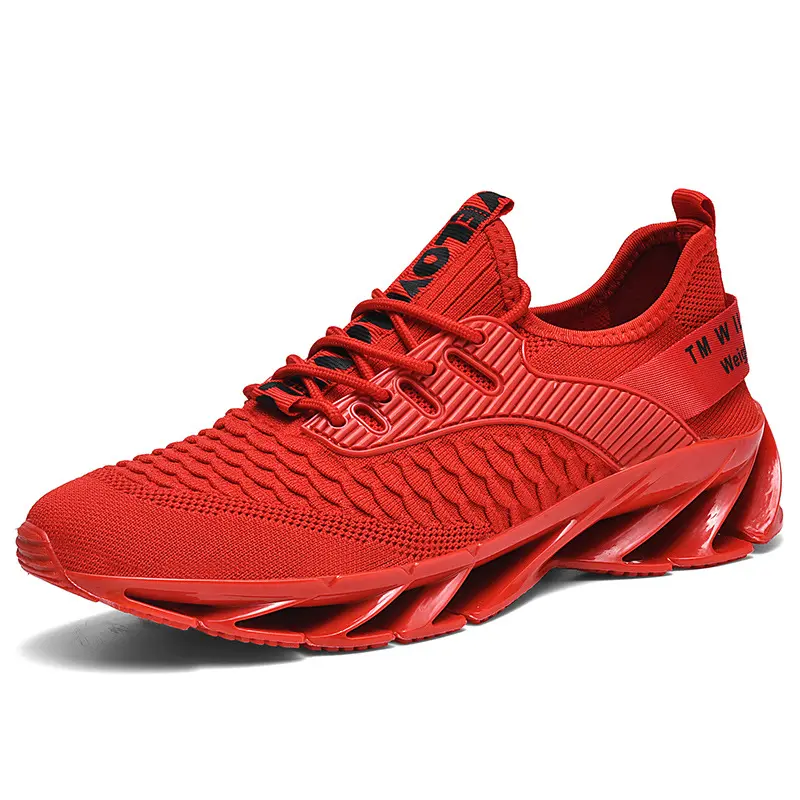 Fashionable Men's Running Shoes with Hollowed Out Soft Sole, Shock-absorbing and Anti Slip, Men's Running Sports Shoes