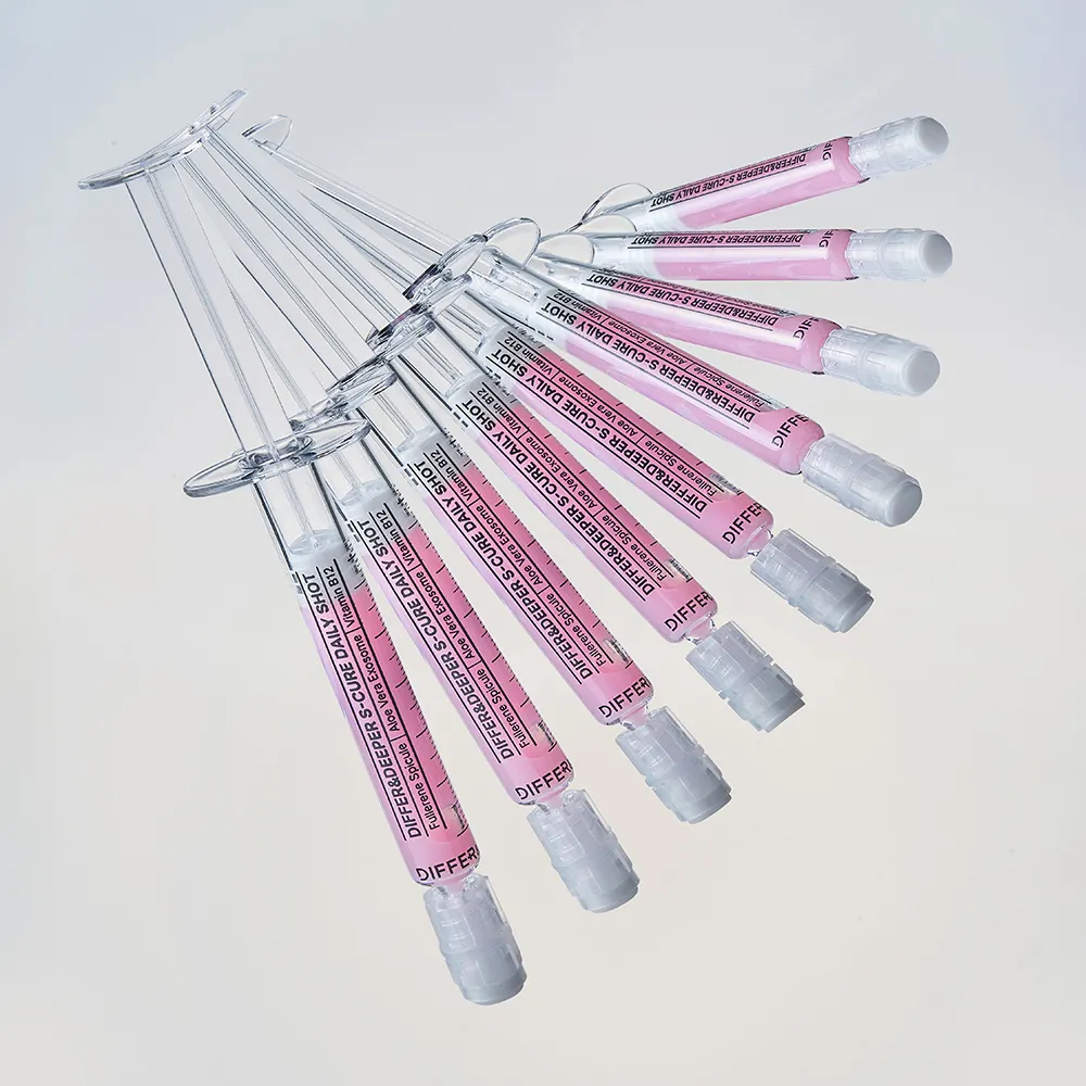 Differ&Deeper S-Cure Daily Shot Starter Pack K-Beauty Face Pore Care Kit Pore Tightening Cream Ampoule Set Skin Elasticity