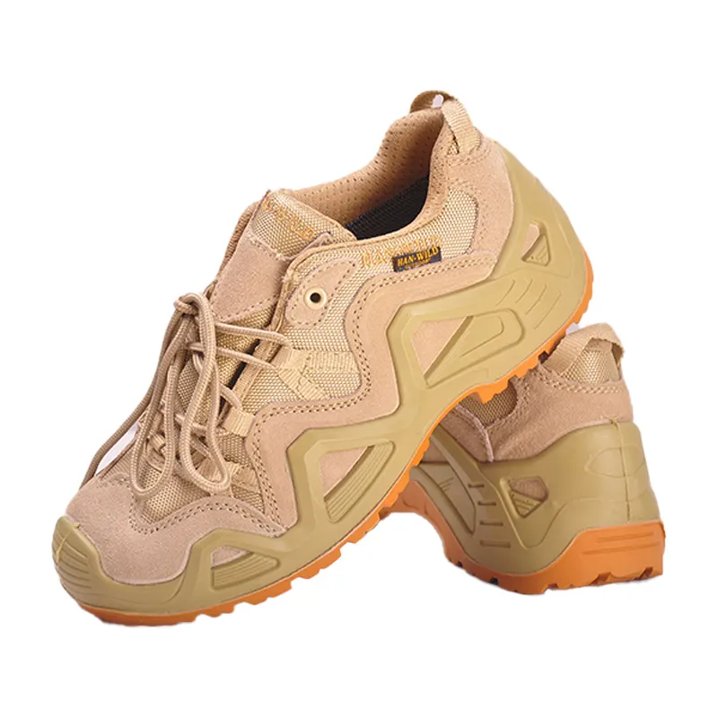 Men'S Spring Autumn Hiking Shoes Mesh Breathable Mid Cut Non Slip Trekking Climbing Outdoor Sport Casual