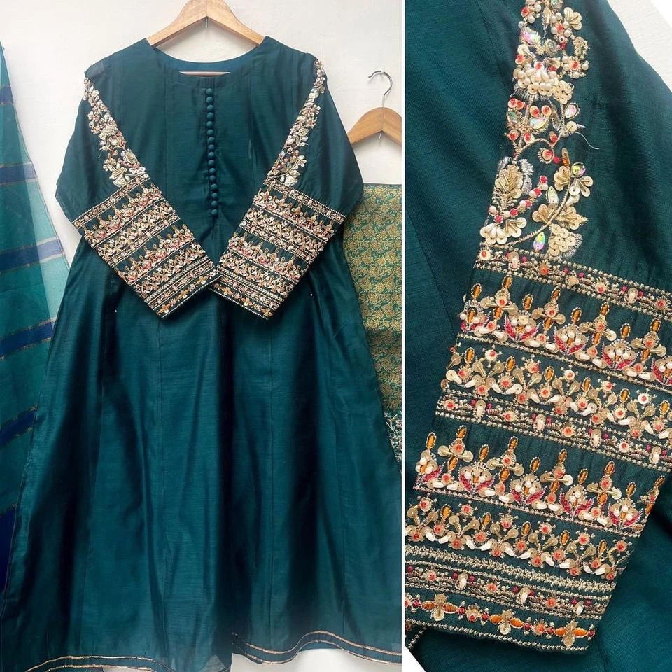 2024 New Arrival Indian Pakistani Wedding Bridal Salwar Suit for Women Kurtis Breathable High Quality Women's Kurtis Wholesale