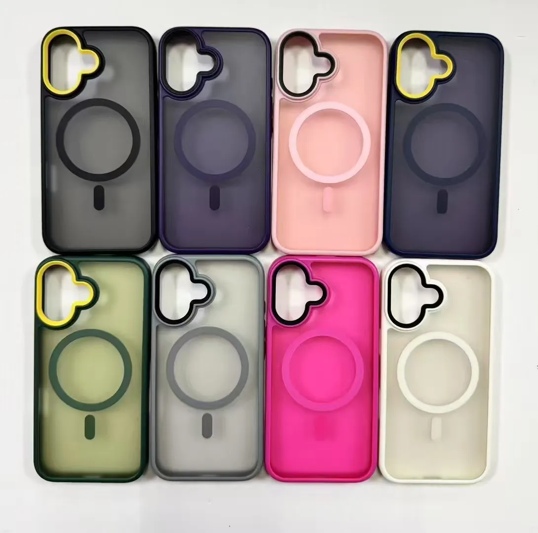 XFM Series 2.0mm Super Dirt-Resistant Skin-Feel 2-in-1 Wireless Charge Magnetic Phone Case for 13-17 Series